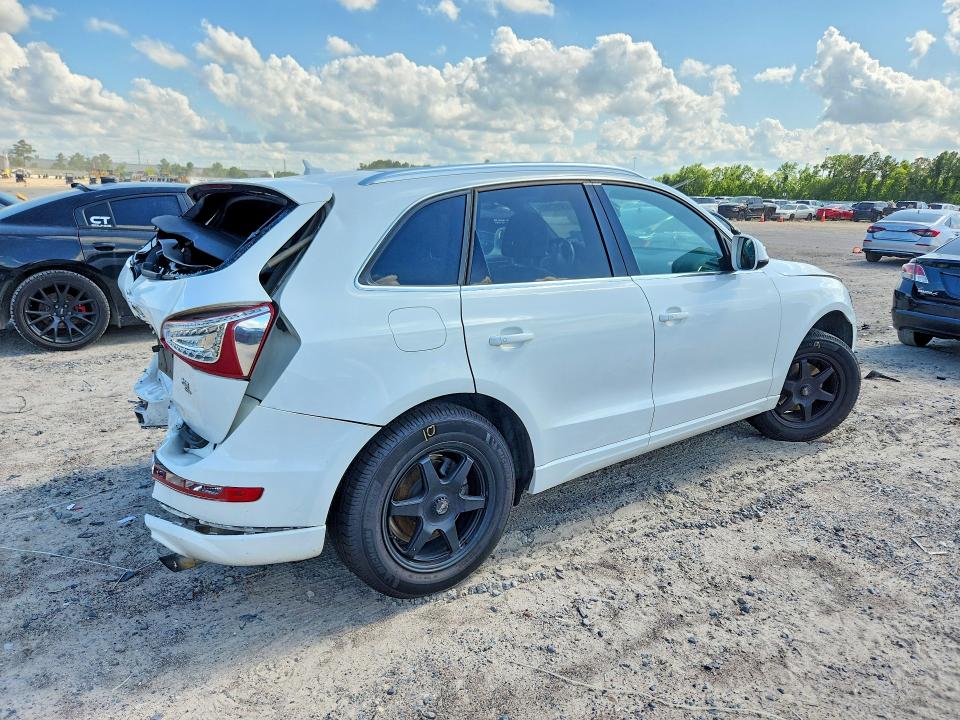 2011 Audi Q5 VIN WA1LFAFP0BA058803 COPART salvage auction — REAR END, Tx - Salvage Vehicle Title, sold $325 on 2026-07-03 (photo 3)