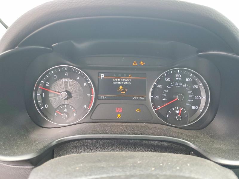 2024 Kia Forte VIN 3KPF24AD2RE822347 COPART salvage auction — FRONT END, Ca - Salvage Certificate, sold $3,750 on 2026-07-02 (photo 9)