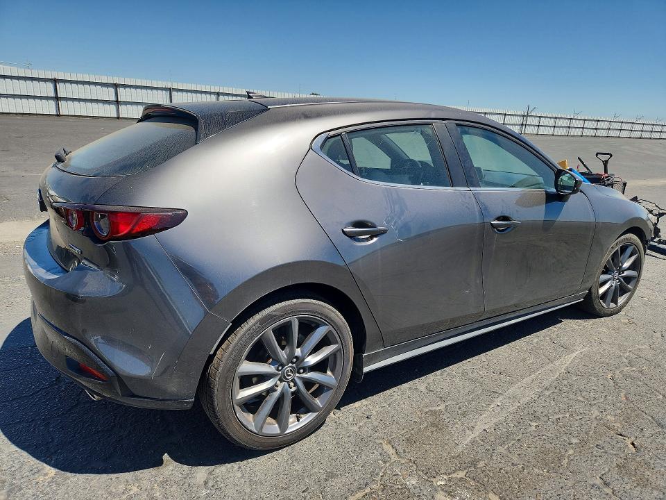 2019 Mazda 3 VIN JM1BPAMM7K1137716 COPART salvage auction — FRONT END, Ca - Salvage Certificate, sold $3,900 on 2026-07-02 (photo 3)