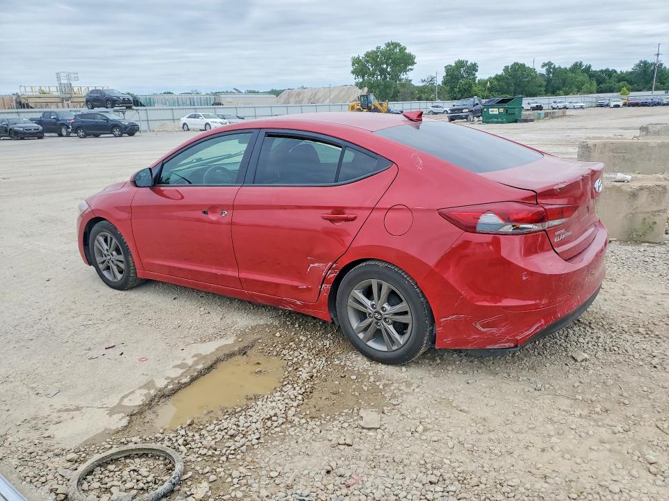 2017 Hyundai VIN 5NPD84LF5HH176221 COPART salvage auction — VANDALISM, Ks - Cert Of Title-Salvage, sold $1,300 on 2026-07-04 (photo 2)