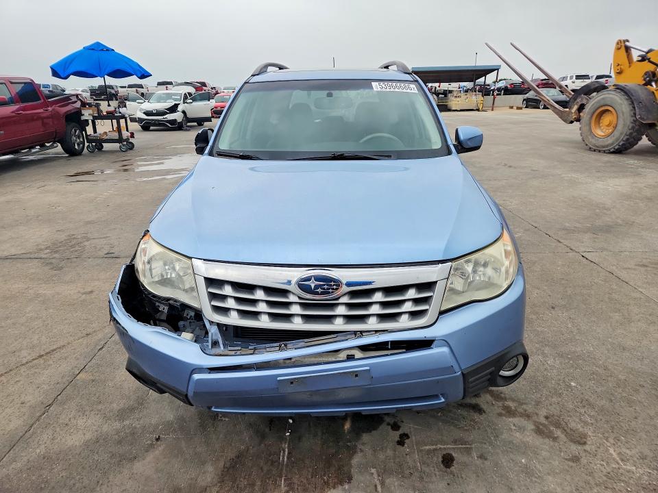 2011 Subaru Forester VIN JF2SHBFC3BH728948 COPART salvage auction — FRONT END, Tx - Salvage Vehicle Title, sold $1,500 on 2026-07-03 (photo 5)