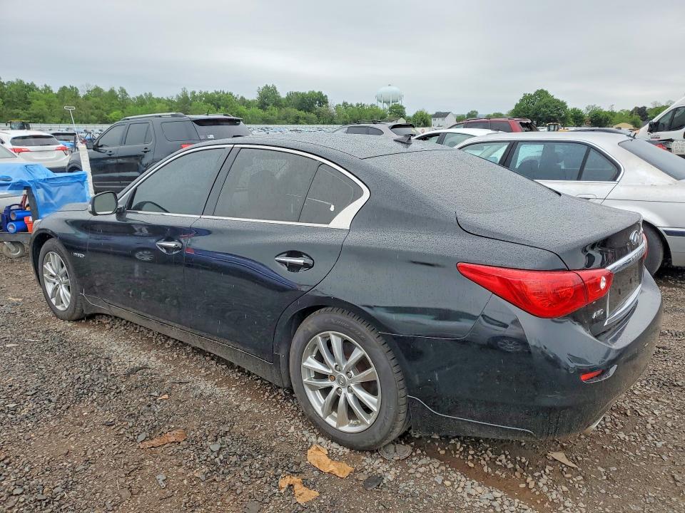 2014 Infiniti Q50 VIN JN1AV7AR8EM702243 COPART salvage auction — FRONT END, Fl - Certificate Of Title, sold $1,200 on 2026-07-03 (photo 2)