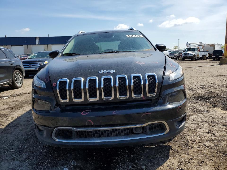 2015 Jeep Cherokee VIN 1C4PJLDS4FW598222 COPART salvage auction — FRONT END, Mi - Dealer Only-Rebuilt Salvage (P), sold $2,250 on 2026-07-03 (photo 5)