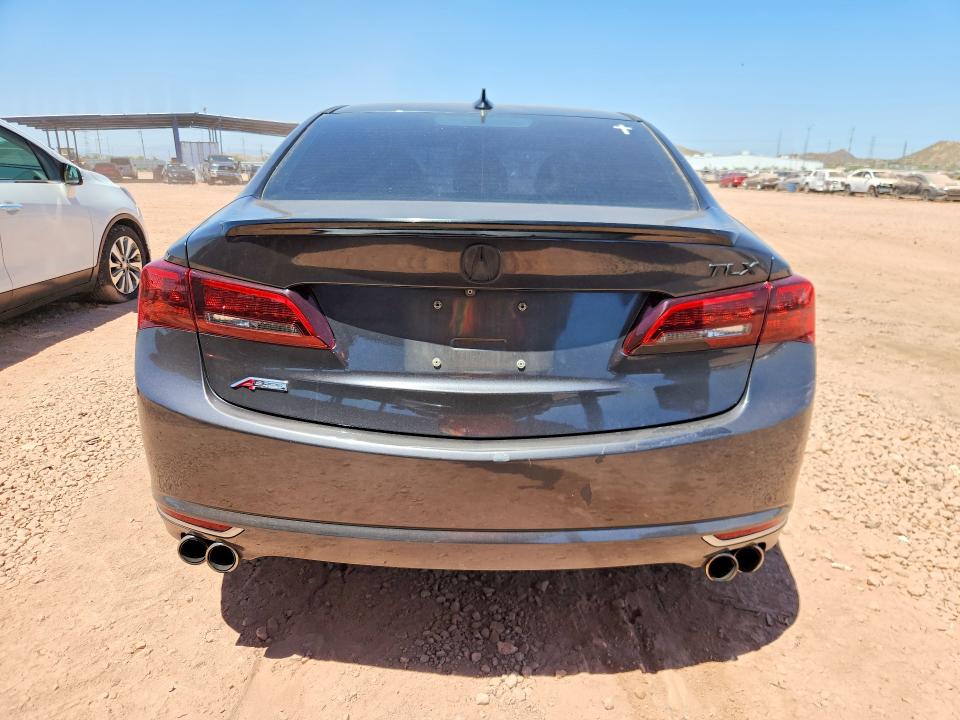 2015 Acura Tlx VIN 19UUB1F56FA019001 COPART salvage auction — SIDE, Az - Cert Of Title - Salvage, sold $3,800 on 2026-07-02 (photo 6)