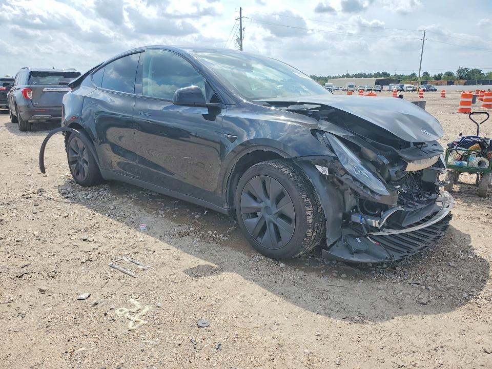 2025 Tesla VIN 7SAYGDEE9SA369468 COPART salvage auction — REAR END, Tx - Salvage Vehicle Title, sold $13,200 on 2026-07-03 (photo 4)