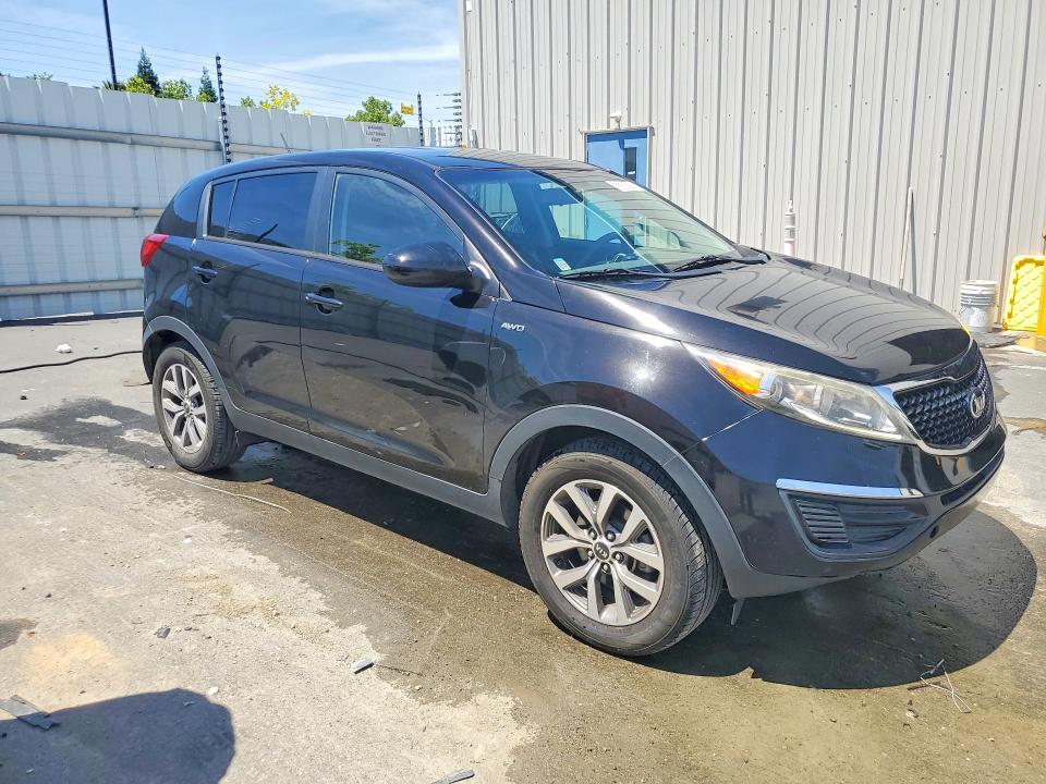 2014 Kia Sportage VIN KNDPBCAC2E7549376 COPART salvage auction — FRONT END, In - Certificate Of Title, sold $525 on 2026-07-03 (photo 4)