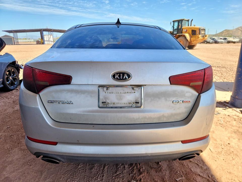 2011 Kia Optima VIN KNAGN4A78B5112230 COPART salvage auction — FRONT END, Az - Cert Of Title - Salvage, sold $650 on 2026-07-02 (photo 6)