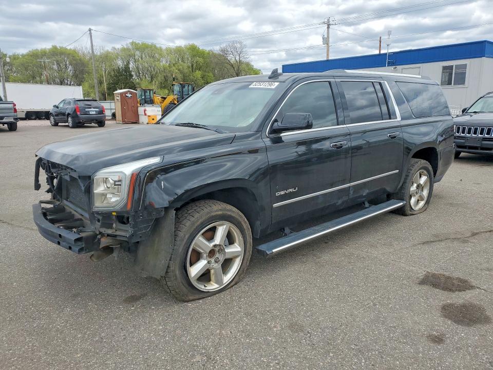 2015 Gmc Yukon VIN 1GKS1JKJ7FR647554 COPART salvage auction — FRONT END, Mi - Certificate Of Title, sold $3,050 on 2026-07-02 (photo 1)