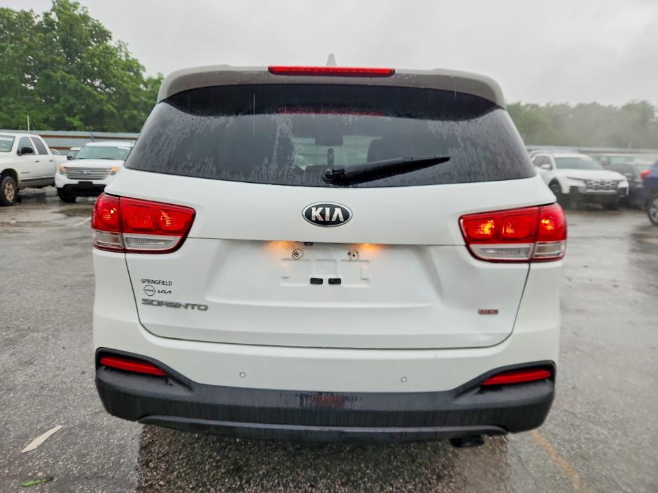 2016 Kia Sorento VIN 5XYPGDA3XGG003244 COPART salvage auction — HAIL, Mo - Salvage Certificate Of Title, sold $1,950 on 2026-07-03 (photo 6)