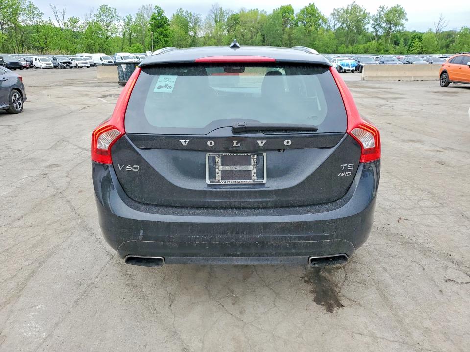 2015 Volvo V60 VIN YV1612SK0F1222407 COPART salvage auction — FRONT END, Ny - Certificate Of Title, sold $725 on 2026-07-02 (photo 6)