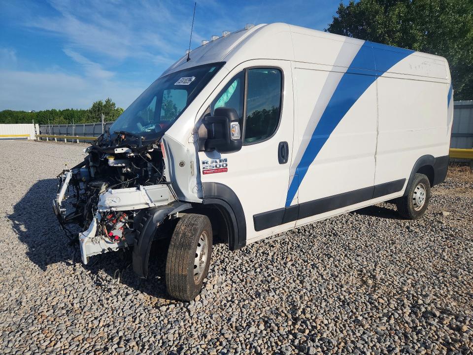 2019 Ram Promaster 2500 VIN 3C6TRVDG8KE519371 COPART salvage auction — FRONT END, Tn - Salvage Certificate, sold $1,700 on 2026-07-02 (photo 1)