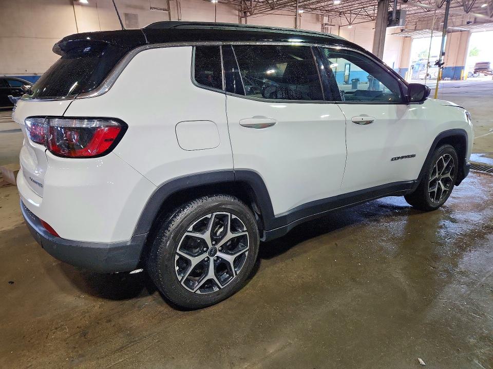2025 Jeep Compass VIN 3C4NJDCN5ST557252 COPART salvage auction — FRONT END, Mi - Scrap Certificate Of Title, sold $1,450 on 2026-07-03 (photo 3)