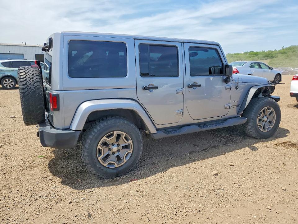 2018 Jeep Wrangler / VIN 1C4BJWEGXJL806832 COPART salvage auction — HAIL, Il - Salvage Certificate, sold $9,200 on 2026-07-03 (photo 3)