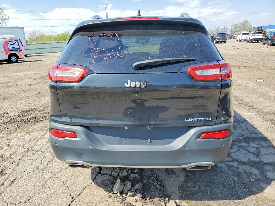 2015 Jeep Cherokee VIN 1C4PJLDS4FW598222 COPART salvage auction — FRONT END, Mi - Dealer Only-Rebuilt Salvage (P), sold $2,250 on 2026-07-03 (photo 6)