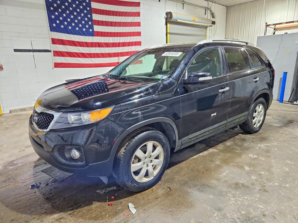 2012 Kia Sorento VIN 5XYKT4A62CG197049 COPART salvage auction — NORMAL WEAR, Pa - Cert Of Title, sold $3,400 on 2026-07-02 (photo 1)