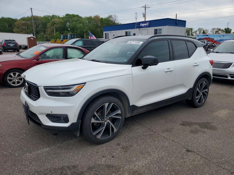 2020 Volvo Xc40 VIN YV4162UM3L2221478 COPART salvage auction — FRONT END, Mn - Cert Of Title-Salvage, sold $6,000 on 2026-07-02 (photo 1)