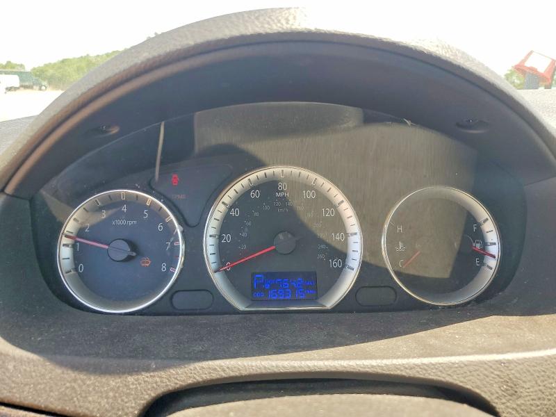 2010 Hyundai Sonata VIN 5NPET4AC9AH613817 COPART salvage auction — FRONT END, Va - Cert Of Title - Salvage, sold $625 on 2026-07-03 (photo 9)