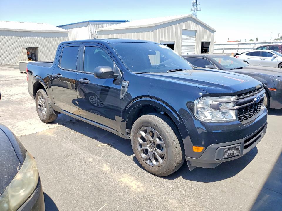 2024 Ford Maverick VIN 3FTTW8H31RRB61592 COPART salvage auction — SIDE, CA - SALVAGE CERTIFICATE, sold $9,800 on 2026-07-02 (photo 4)