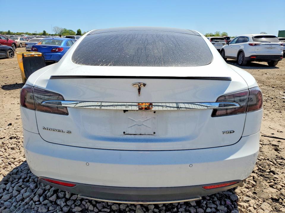 2015 Tesla Model s VIN 5YJSA1S29FF084890 COPART salvage auction — FRONT END, Il - Salvage Certificate, sold $2,350 on 2026-07-03 (photo 6)