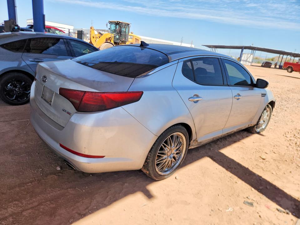 2011 Kia Optima VIN KNAGN4A78B5112230 COPART salvage auction — FRONT END, Az - Cert Of Title - Salvage, sold $650 on 2026-07-02 (photo 3)