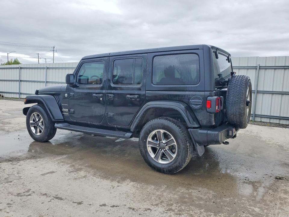 2022 Jeep Wrangler unlimited VIN 1C4HJXEG8NW199544 COPART salvage auction — MINOR DENT/SCRATCHES, On - Permit No Brand - Unfit (P), sold $25,500 on 2026-07-03 (photo 2)