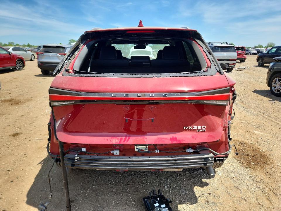 2024 Lexus Rx VIN 2T2BAMCA0RC047870 COPART salvage auction — REAR END, Il - Salvage Certificate, sold $20,100 on 2026-07-02 (photo 6)
