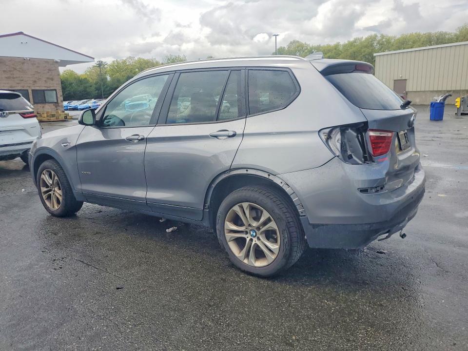 2015 BMW X3 VIN 5UXWX7C59F0K31895 COPART salvage auction — REAR END, Wv - Salvage Certificate, sold $725 on 2026-07-03 (photo 2)