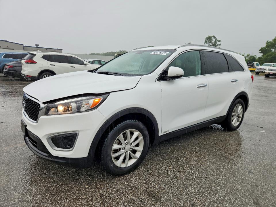2016 Kia Sorento VIN 5XYPGDA3XGG003244 COPART salvage auction — HAIL, Mo - Salvage Certificate Of Title, sold $1,950 on 2026-07-03 (photo 1)