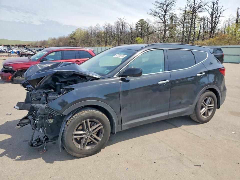 2017 Hyundai VIN 5NMZUDLB9HH033834 COPART salvage auction — FRONT END, Ny - Mv-907A Salvage Certificate, sold $925 on 2026-07-04 (photo 1)