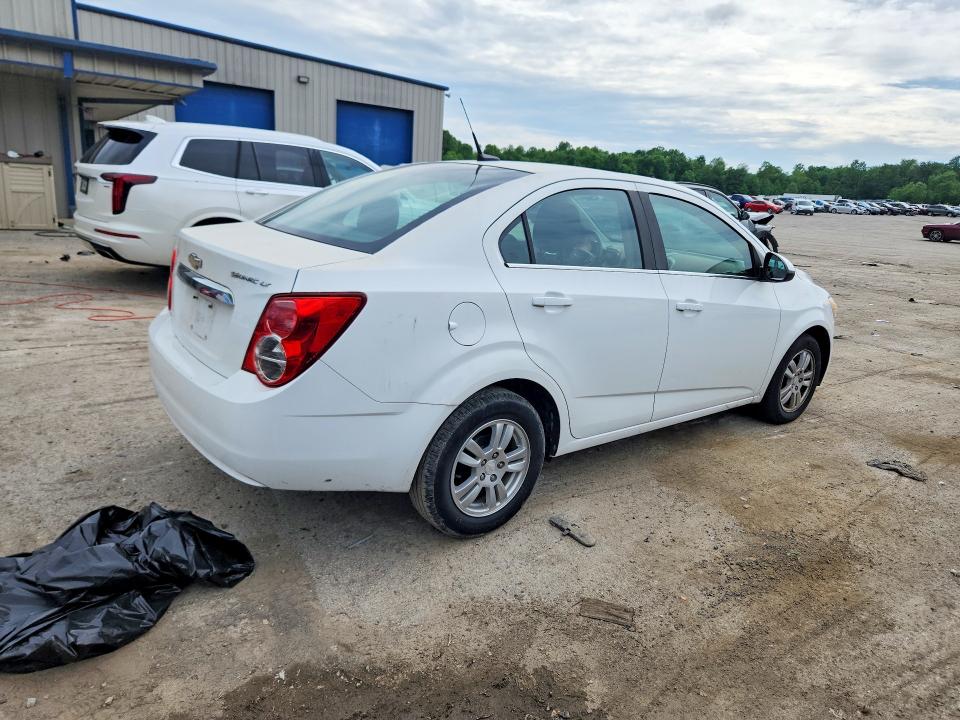 2013 Chevrolet SONIC VIN 1G1JC5SH0D4118326 COPART salvage auction — FRONT END, Pa - Certificate Of Salvage, sold $1,100 on 2026-07-03 (photo 3)