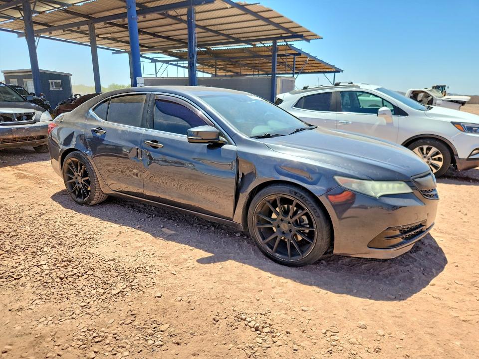 2015 Acura Tlx VIN 19UUB1F56FA019001 COPART salvage auction — SIDE, Az - Cert Of Title - Salvage, sold $3,800 on 2026-07-02 (photo 4)