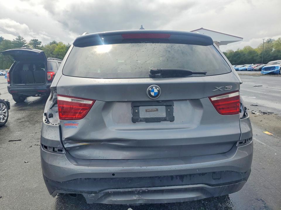 2015 BMW X3 VIN 5UXWX7C59F0K31895 COPART salvage auction — REAR END, Wv - Salvage Certificate, sold $725 on 2026-07-03 (photo 6)