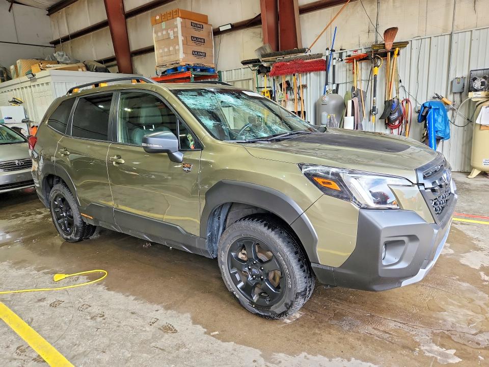 2023 Subaru Forester VIN JF2SKALC3PH536159 COPART salvage auction — HAIL, Mo - Salvage Certificate Of Title, sold $6,100 on 2026-07-03 (photo 4)
