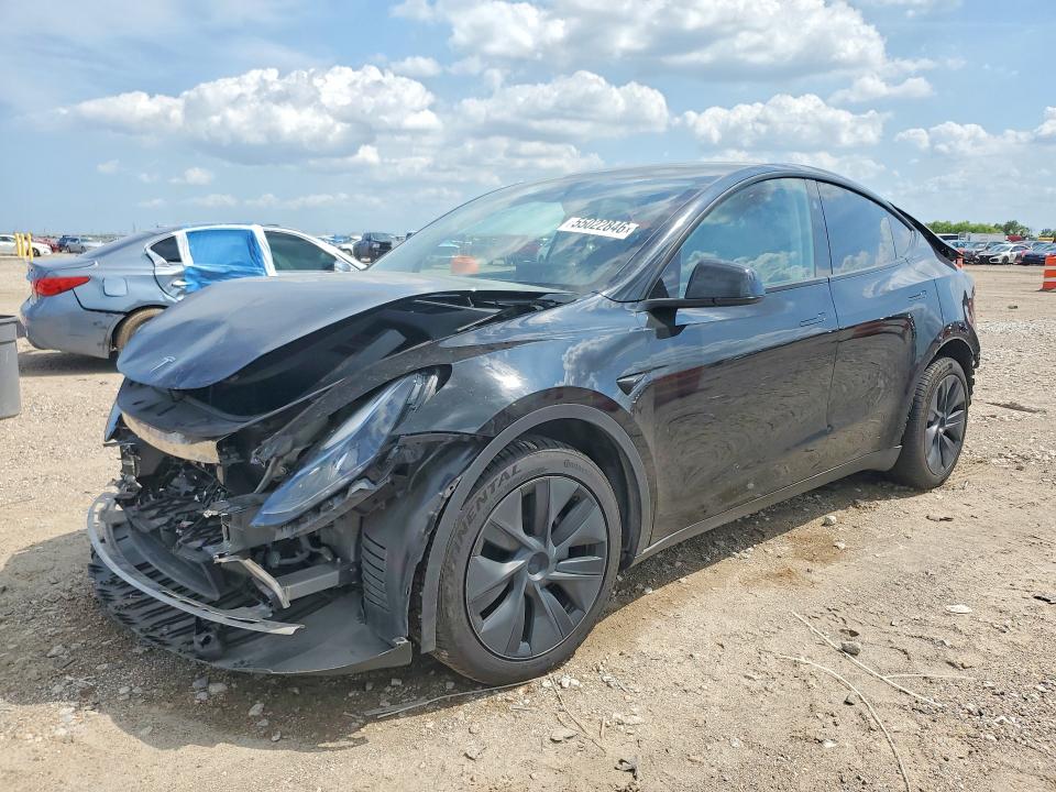 2025 Tesla VIN 7SAYGDEE9SA369468 COPART salvage auction — REAR END, Tx - Salvage Vehicle Title, sold $13,200 on 2026-07-03 (photo 1)