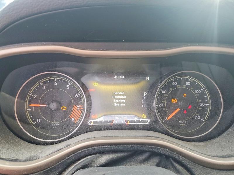 2015 Jeep Cherokee VIN 1C4PJLDS4FW598222 COPART salvage auction — FRONT END, Mi - Dealer Only-Rebuilt Salvage (P), sold $2,250 on 2026-07-03 (photo 9)