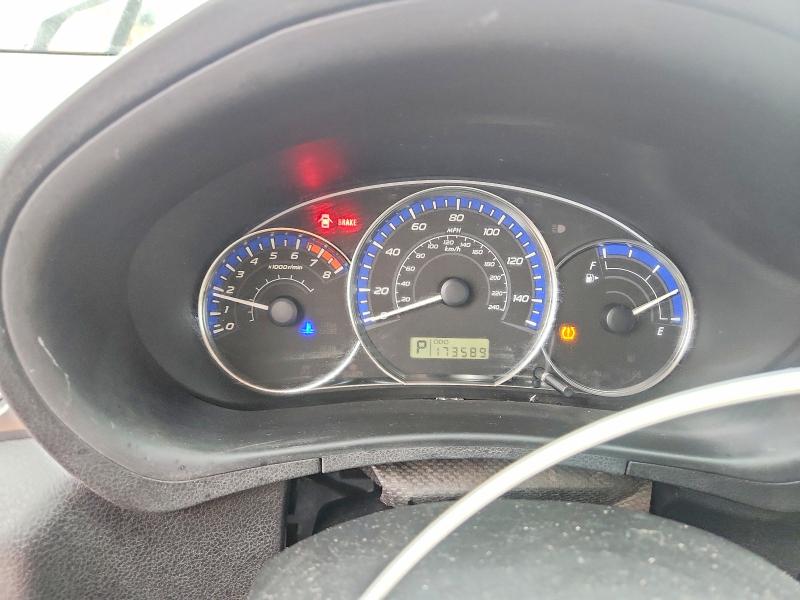 2011 Subaru Forester VIN JF2SHBEC1BH740565 COPART salvage auction — HAIL, Ok - Cert Of Title-Salvage, sold $350 on 2026-07-03 (photo 9)