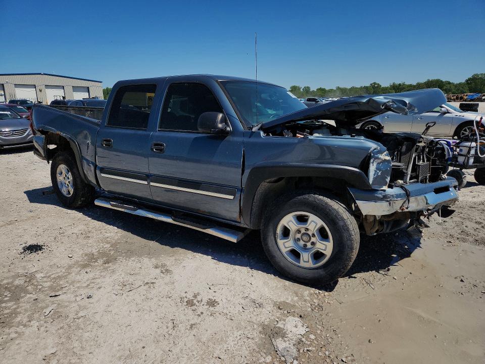 2006 Chevrolet Silverado VIN 2GCEK13Z761255760 COPART salvage auction — FRONT END, Mt - Certificate Of Title, sold $625 on 2026-07-04 (photo 4)