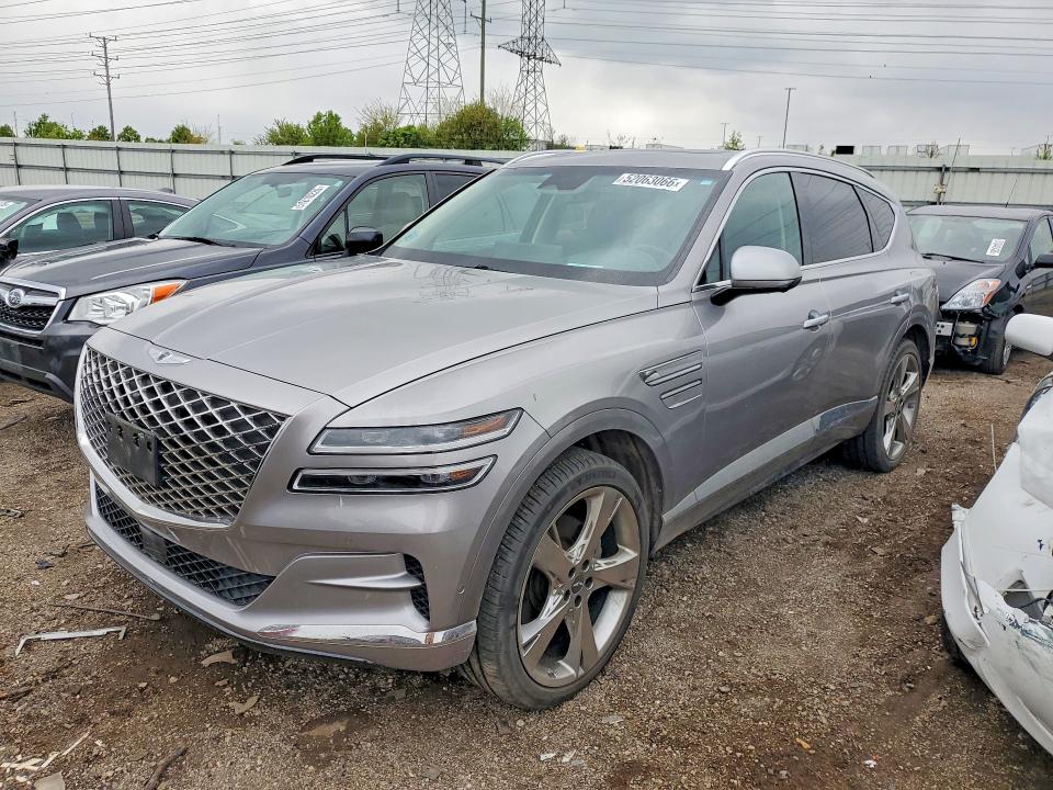 2021 Genesis Gv80 VIN KMUHBDSB6MU035639 COPART salvage auction — WATER/FLOOD, Il - Salvage Cert-Flood, sold $19,000 on 2026-07-02 (photo 1)
