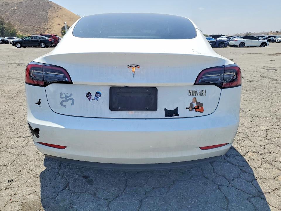 2023 Tesla VIN 5YJ3E1EA1PF687359 COPART salvage auction — FRONT END, Ca - Salvage Certificate, sold $6,500 on 2026-07-02 (photo 6)