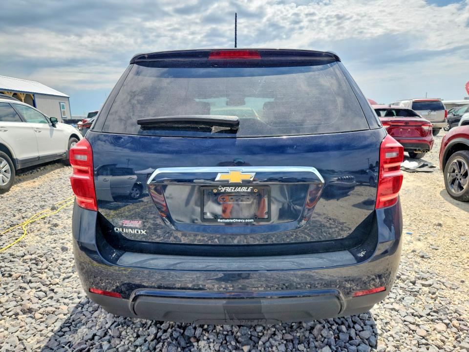 2017 Chevrolet VIN 2GNFLEEK1H6333195 COPART salvage auction — HAIL, Mo - Salvage Certificate Of Title, sold $1,550 on 2026-07-03 (photo 6)