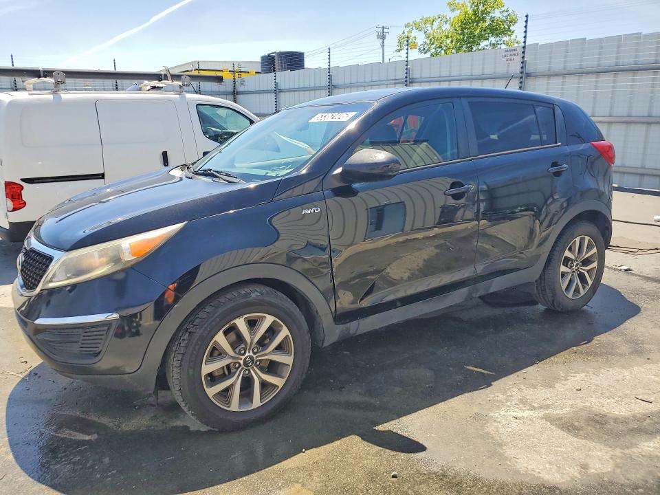 2014 Kia Sportage VIN KNDPBCAC2E7549376 COPART salvage auction — FRONT END, In - Certificate Of Title, sold $525 on 2026-07-03 (photo 1)