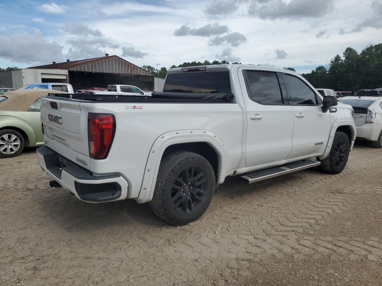 2021 GMC Sierra VIN 3GTU9CET4MG435858 COPART salvage auction — Vandalized, TX - CERTIFICATE OF TITLE, sold $16,800 on 2026-06-30 (photo 3)
