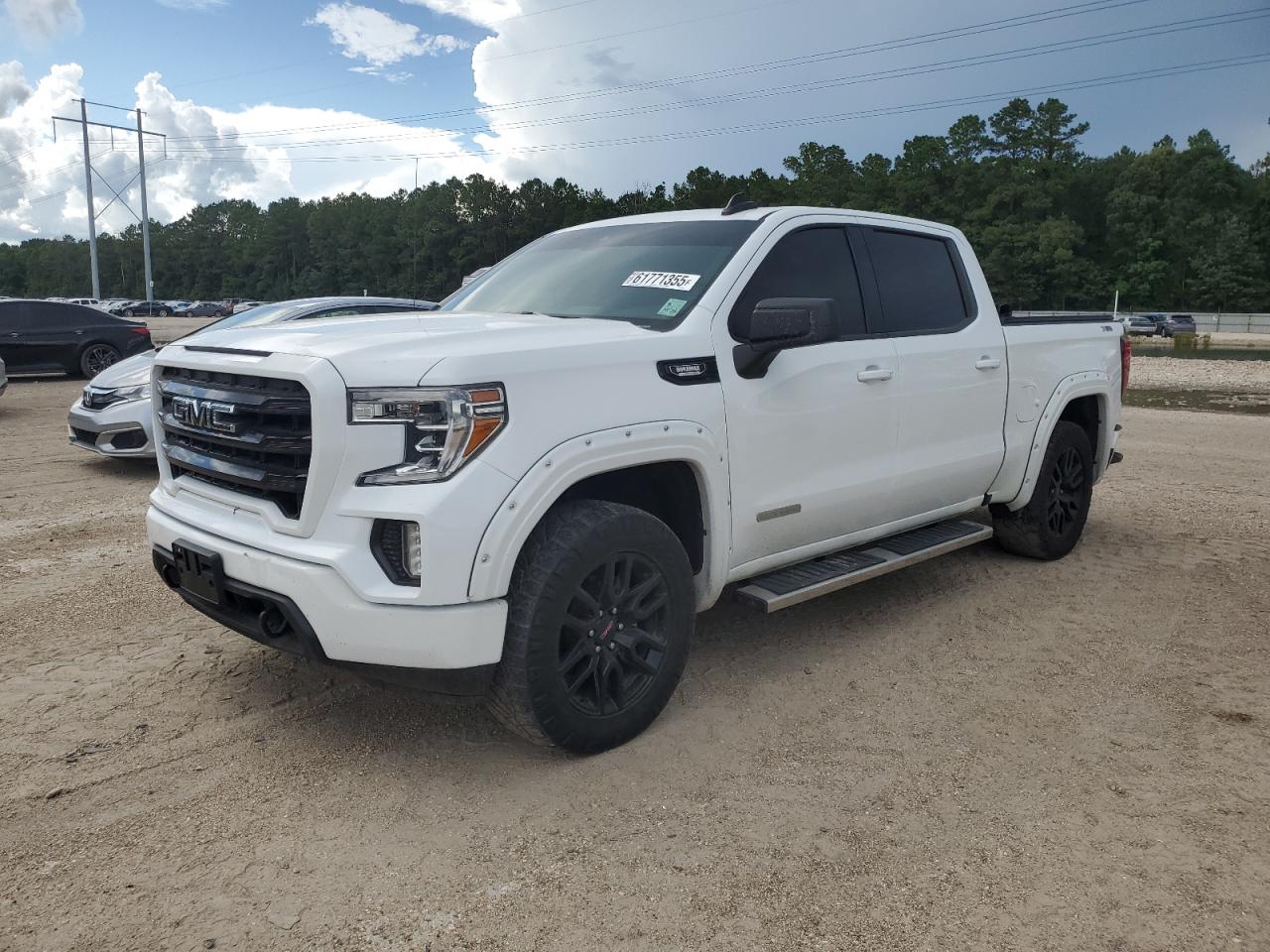 2021 GMC Sierra VIN 3GTU9CET4MG435858 COPART salvage auction — Vandalized, TX - CERTIFICATE OF TITLE, sold $16,800 on 2026-06-30 (photo 1)
