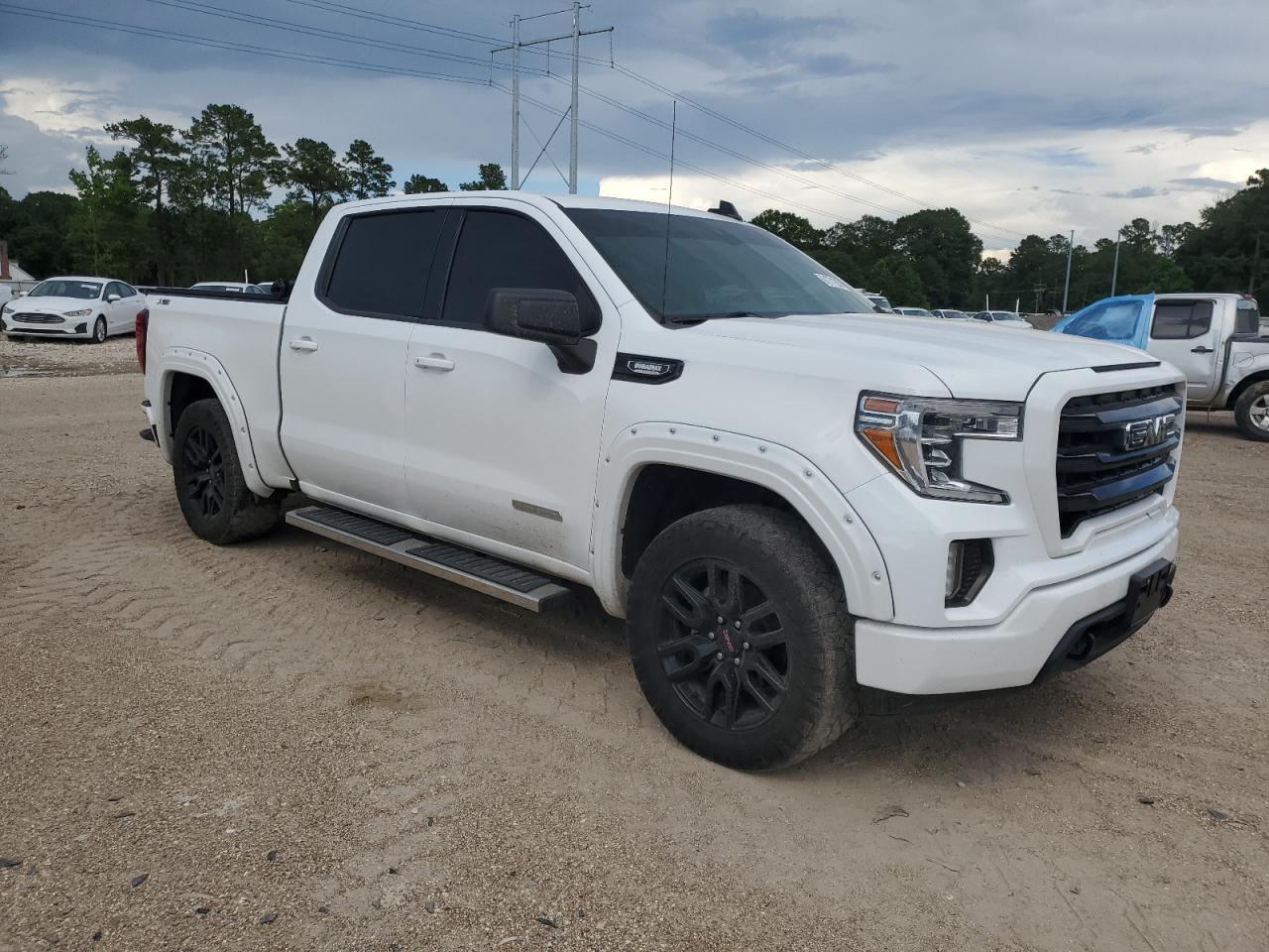 2021 GMC Sierra VIN 3GTU9CET4MG435858 COPART salvage auction — Vandalized, TX - CERTIFICATE OF TITLE, sold $16,800 on 2026-06-30 (photo 4)