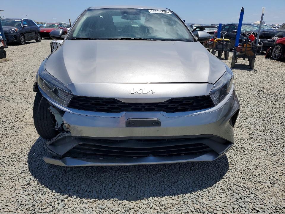 2023 Kia Forte VIN 3KPF24AD4PE604424 COPART salvage auction — FRONT END, Ca - Salvage Certificate, sold $2,700 on 2026-07-04 (photo 5)