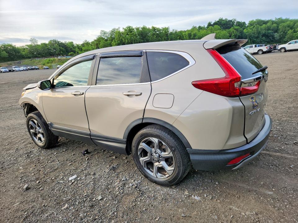 2018 Honda Cr-v VIN 5J6RW2H83JL027750 COPART salvage auction — FRONT END, Ny - Mv-907A Salvage Certificate, sold $3,950 on 2026-07-03 (photo 2)