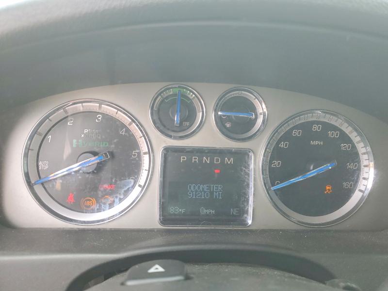 2012 Cadillac Escalade hybrid VIN 1GYS4EEJ1CR249655 COPART salvage auction — MECHANICAL, Fl - Certificate Of Title (P), sold $625 on 2026-07-02 (photo 9)