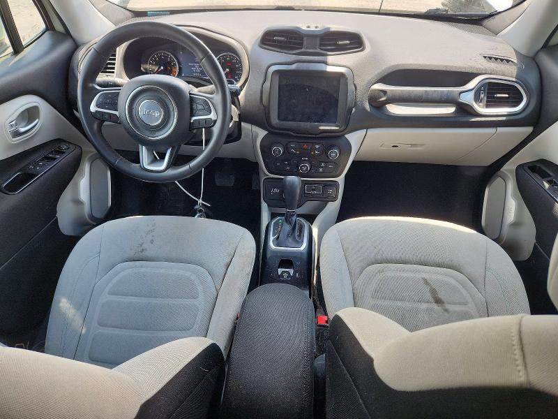 2018 Jeep Renegade VIN ZACCJBBB4JPG75558 COPART salvage auction — FRONT END, Md - Cert Of Salvage > 75% Damage, sold $375 on 2026-07-03 (photo 8)