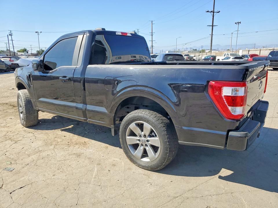 2021 Ford F-150 VIN 1FTMF1C55MKE19808 COPART salvage auction — FRONT END, Ca - Salvage Certificate, sold $10,000 on 2026-07-02 (photo 2)