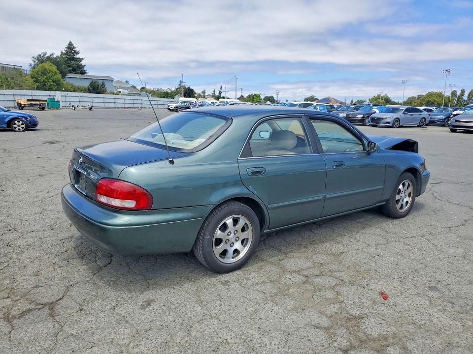1999 Mazda 626 VIN 1YVGF22C3X5853466 COPART salvage auction — FRONT END, CA - SALVAGE CERTIFICATE, sold $100 on 2026-07-02 (photo 3)